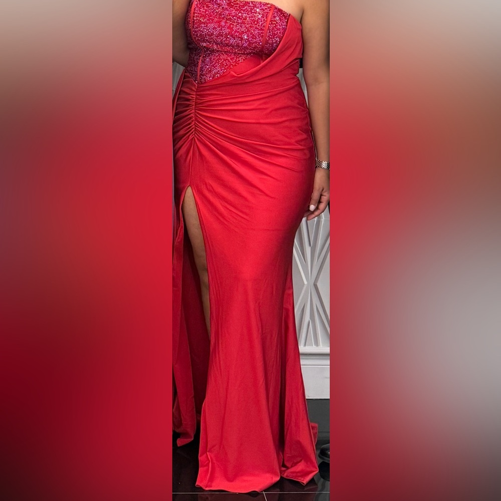 Elegant Red Women's dress